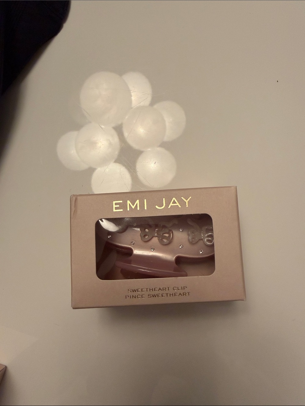Emi Jay Sweetheart Clip in Dusty Rose